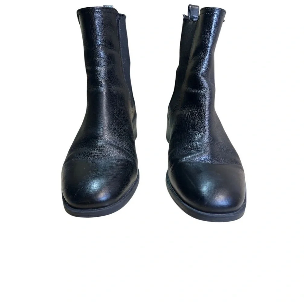 Kenneth Cole Reaction Salt Womens  Chelsea Ankle Boots Black Size 8 EUC - Picture 3 of 9